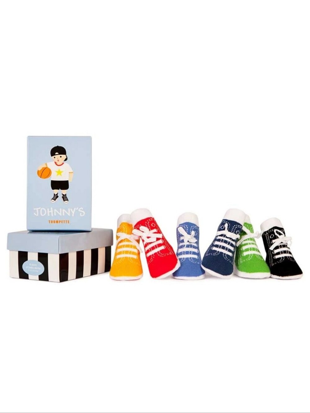 NWT Johnny's Trumpette Baby Socks Size 0-12 Months